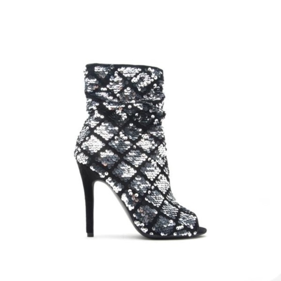 @mikki0513 - FLOSSY ANKLE BOOTIES - SILVER - Picture 3 of 5